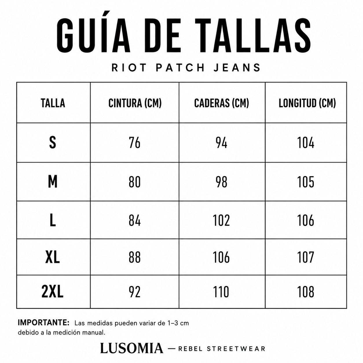 Riot Patch Jeans
