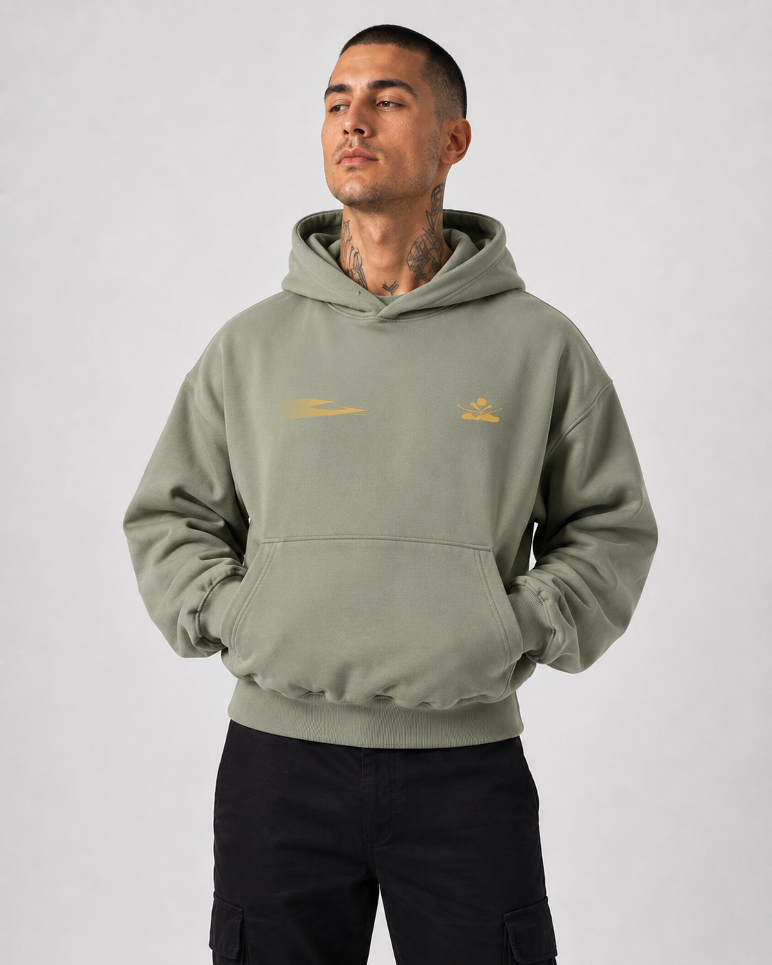 Sudadera Cropped Oversize SCFF