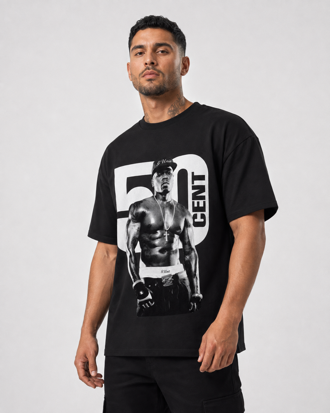 Camiseta Oversize 50 Cent – Urban Legacy