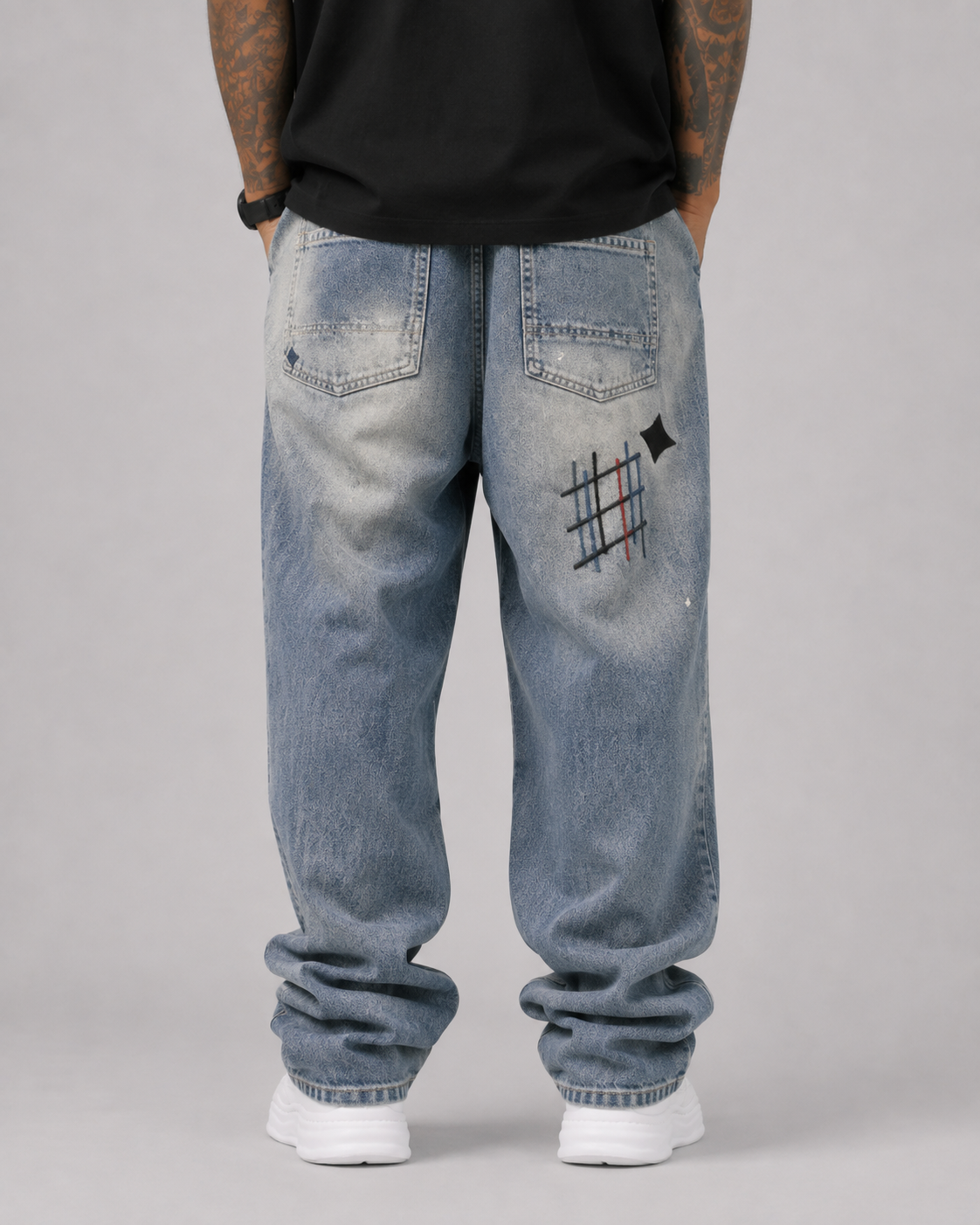 Static Fade Baggy Jeans
