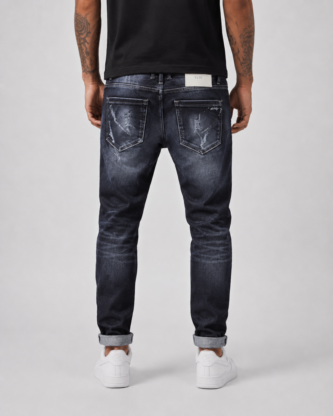 Shadow Distress Jeans