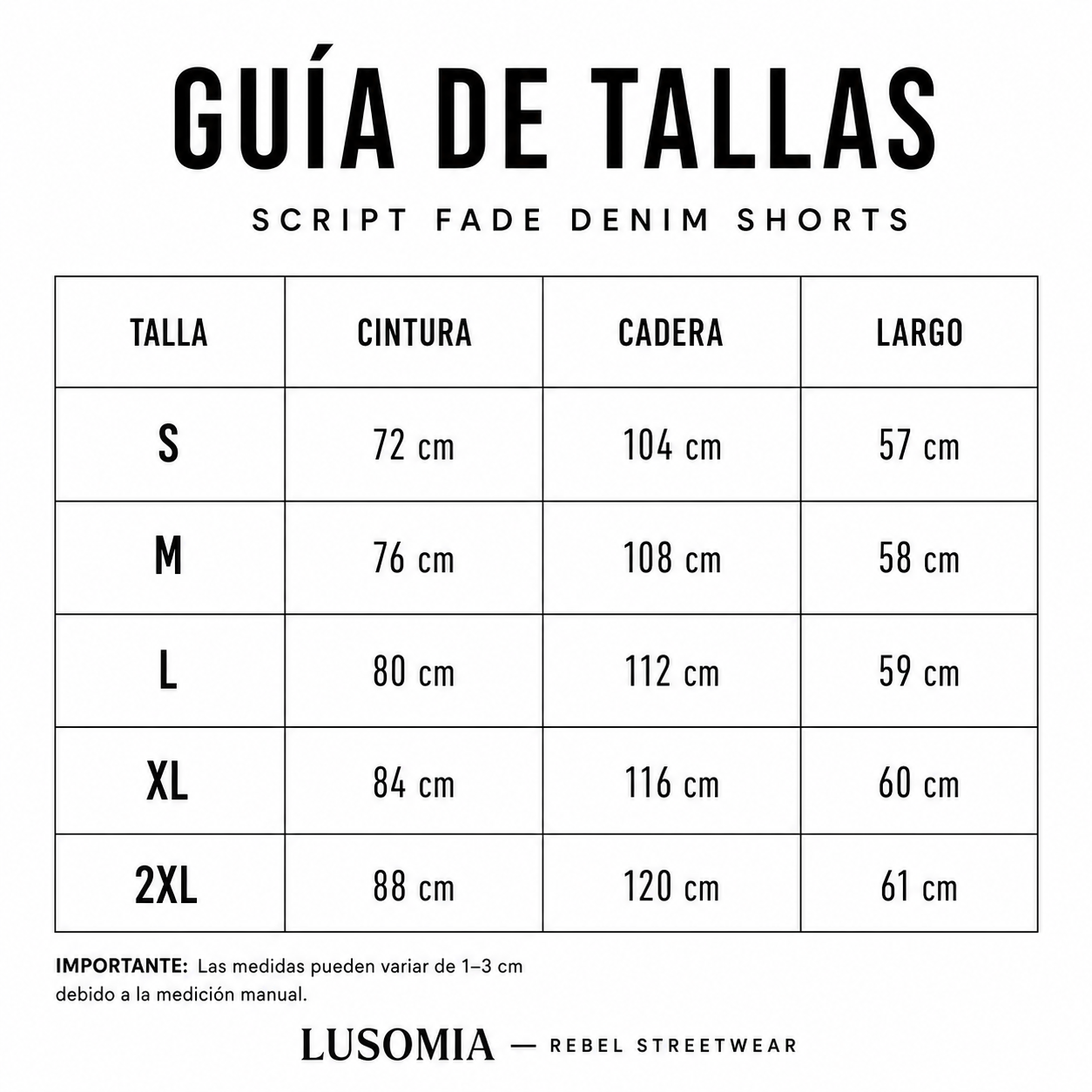 Script Fade Denim Shorts