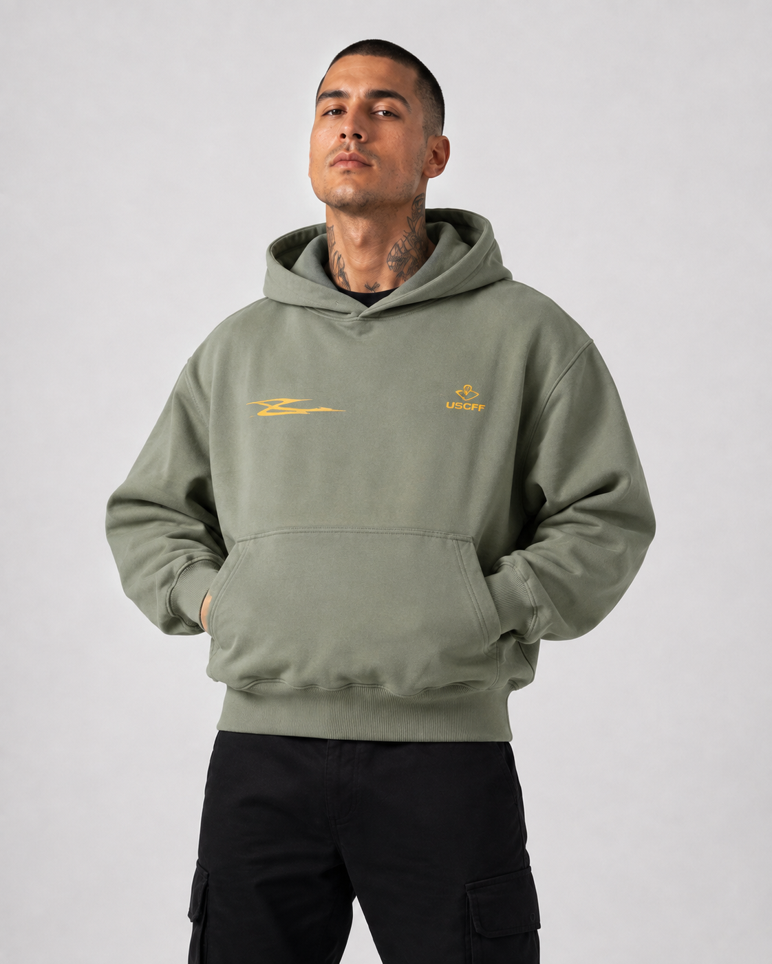 Sudadera Cropped Oversize SCFF