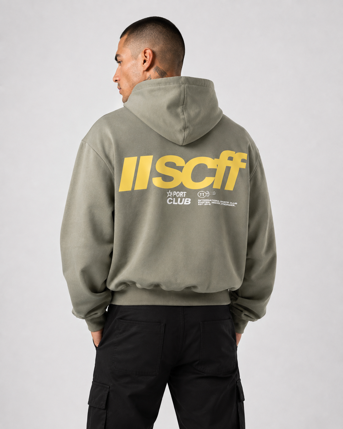 Sudadera Cropped Oversize SCFF