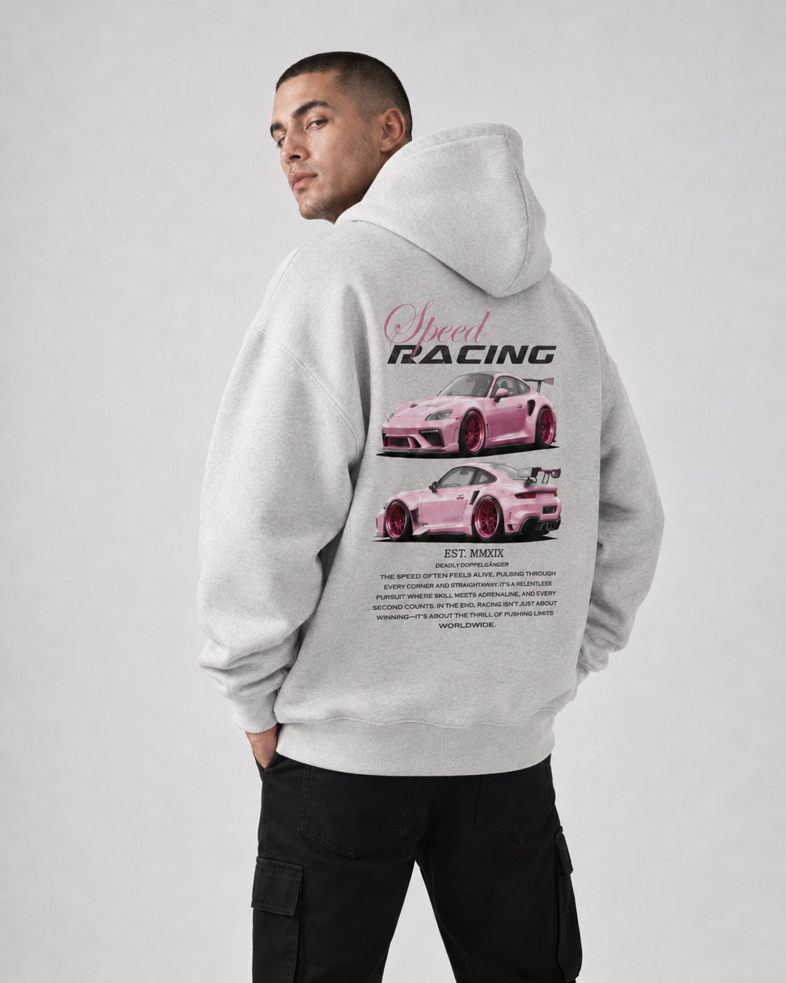 Sudadera Oversize Speed Racing
