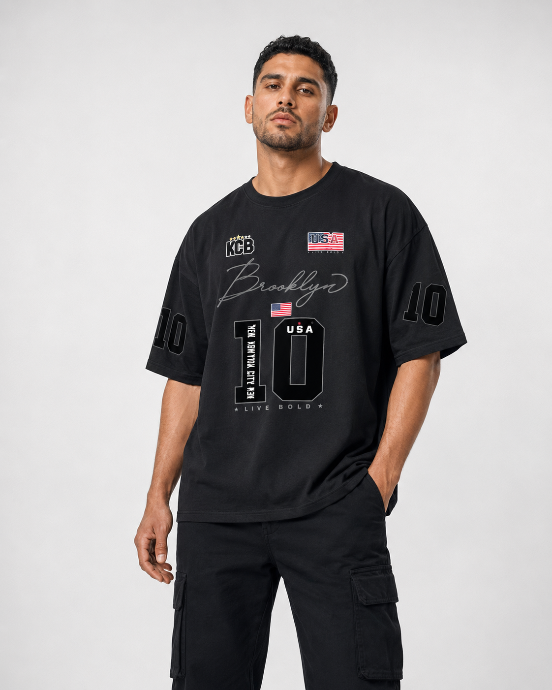 Camiseta Oversize Brooklyn 10