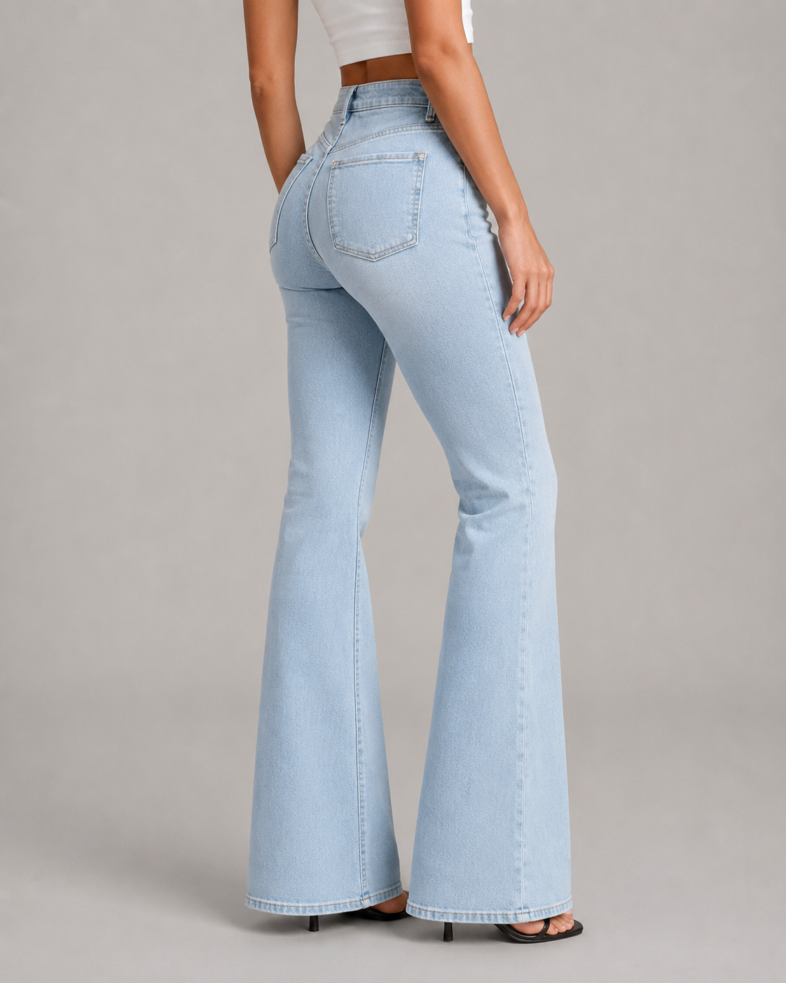 Jeans Flare Denim Light
