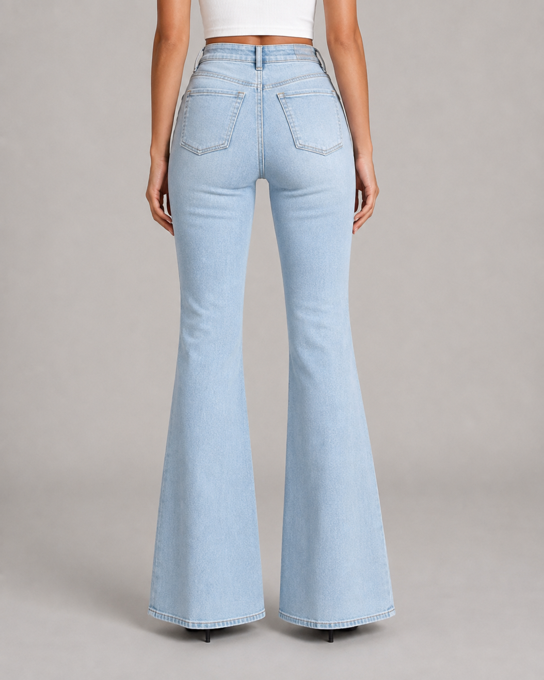 Jeans Flare Denim Light