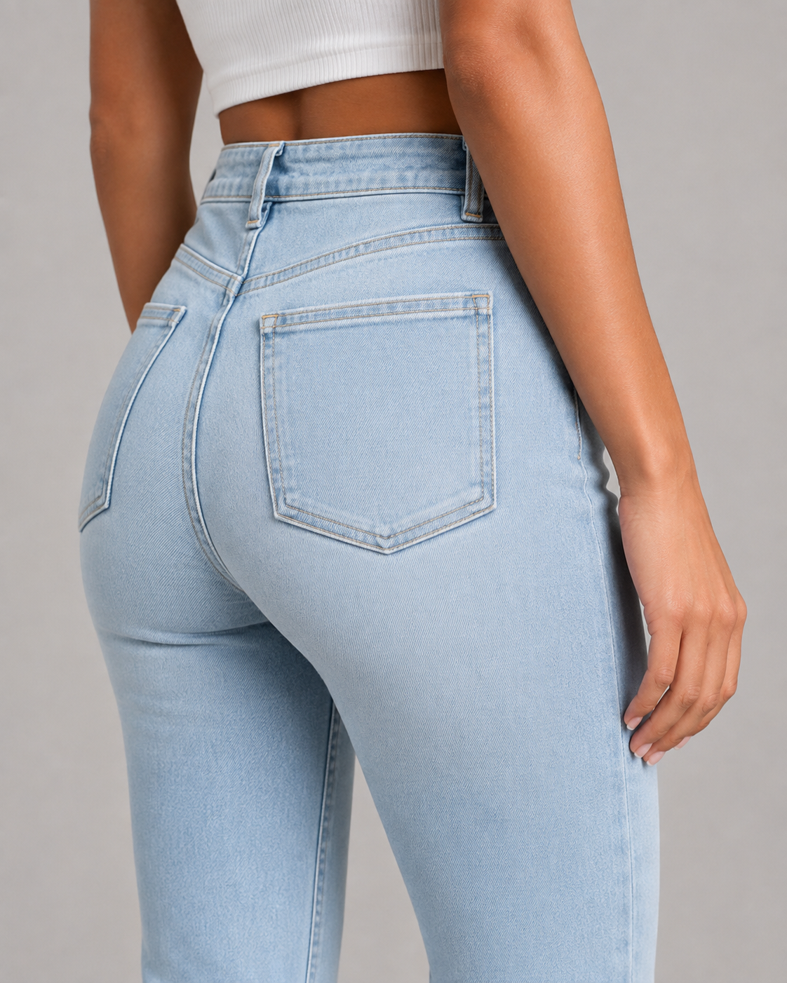 Jeans Flare Denim Light