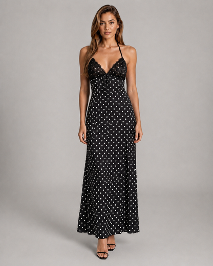 Vestido Pois & Lace