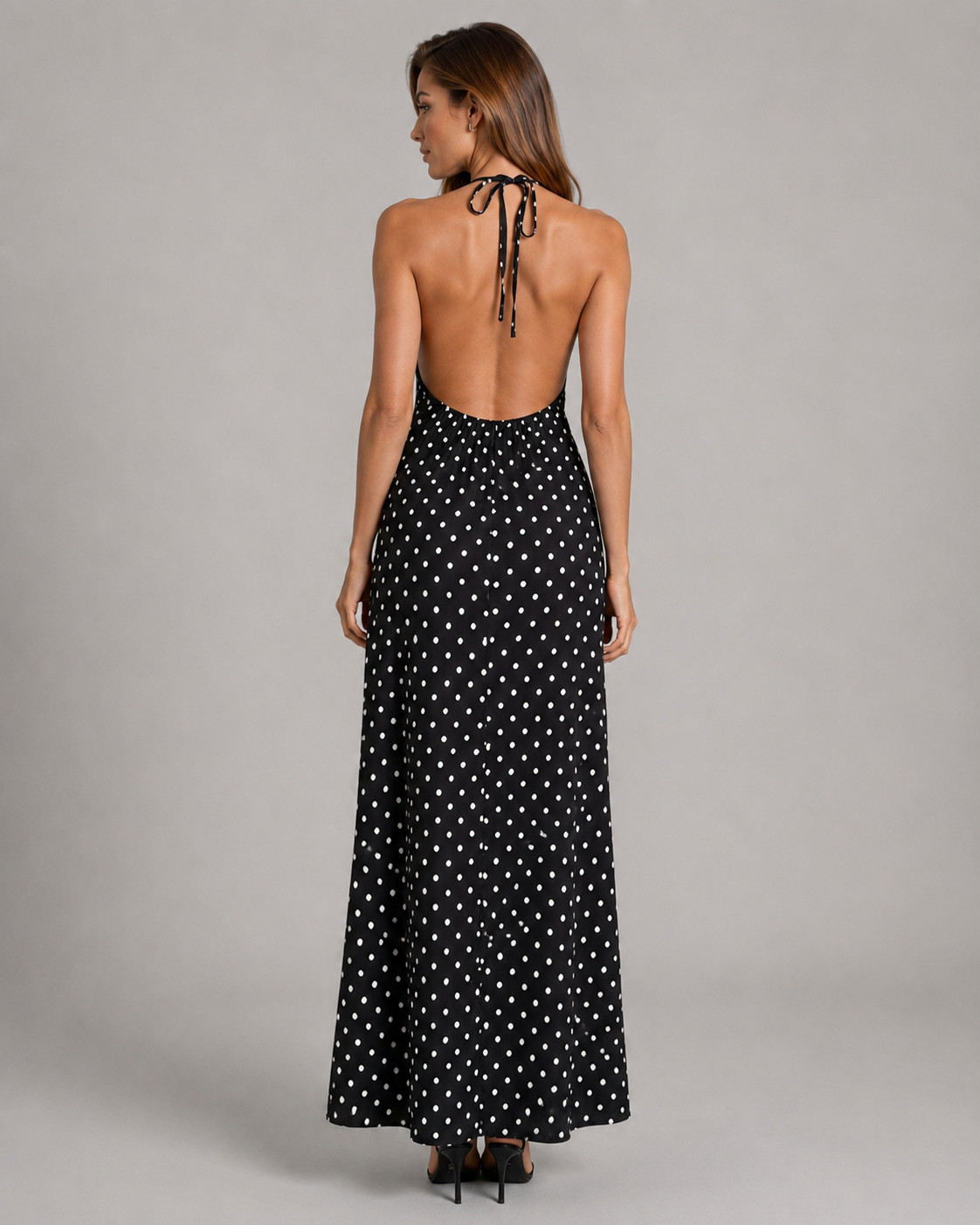 Vestido Pois & Lace