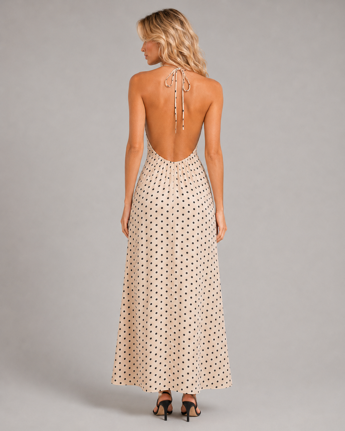 Vestido Pois & Lace